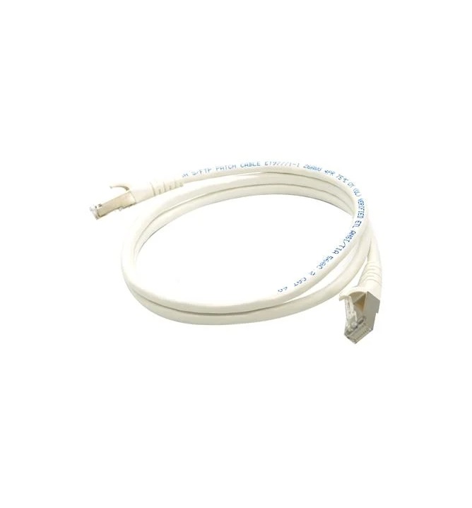 LAN CABLE (สายแลน) LINK US-5203SLZ-1 SHIELD CAT 6A RJ45 - RJ45 PATCH CORD 3 M., XG, LSZH WHITE