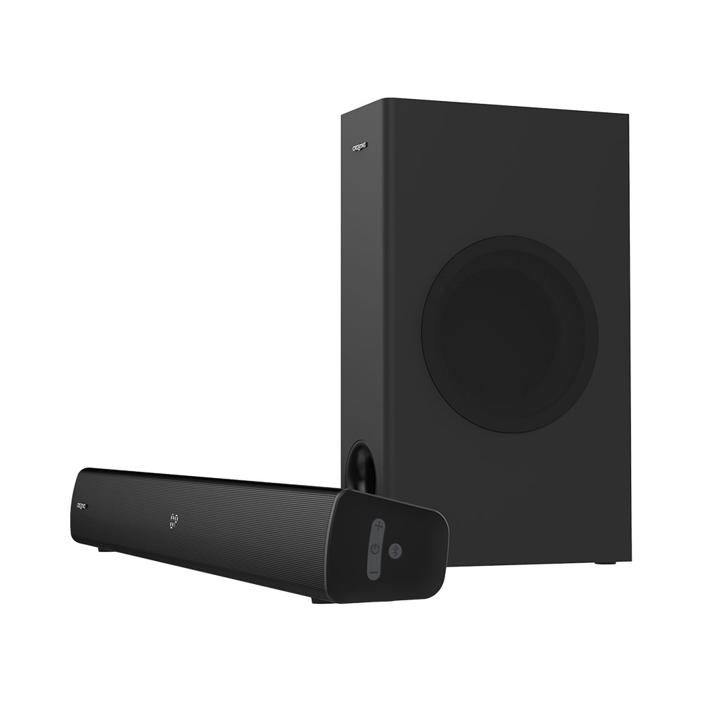 SPEAKER (ลำโพง) CREATIVE STAGE V2 SOUNDBAR-SUBWOOFER (BLACK)