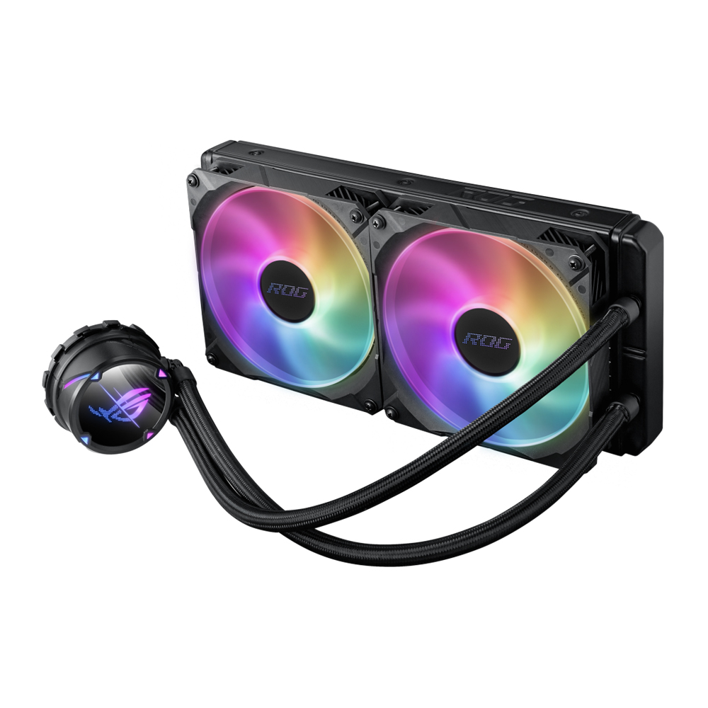 CPU LIQUID COOLER (ระบบระบายความร้อนด้วยน้ำ) ASUS ROG STRIX LC II 280 ARGB
