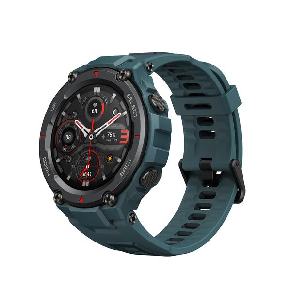 SMARTWATCH (นาฬิกาอัจฉริยะ) XIAOMI AMAZFIT T-REX PRO (6972596102557) STEEL BLUE