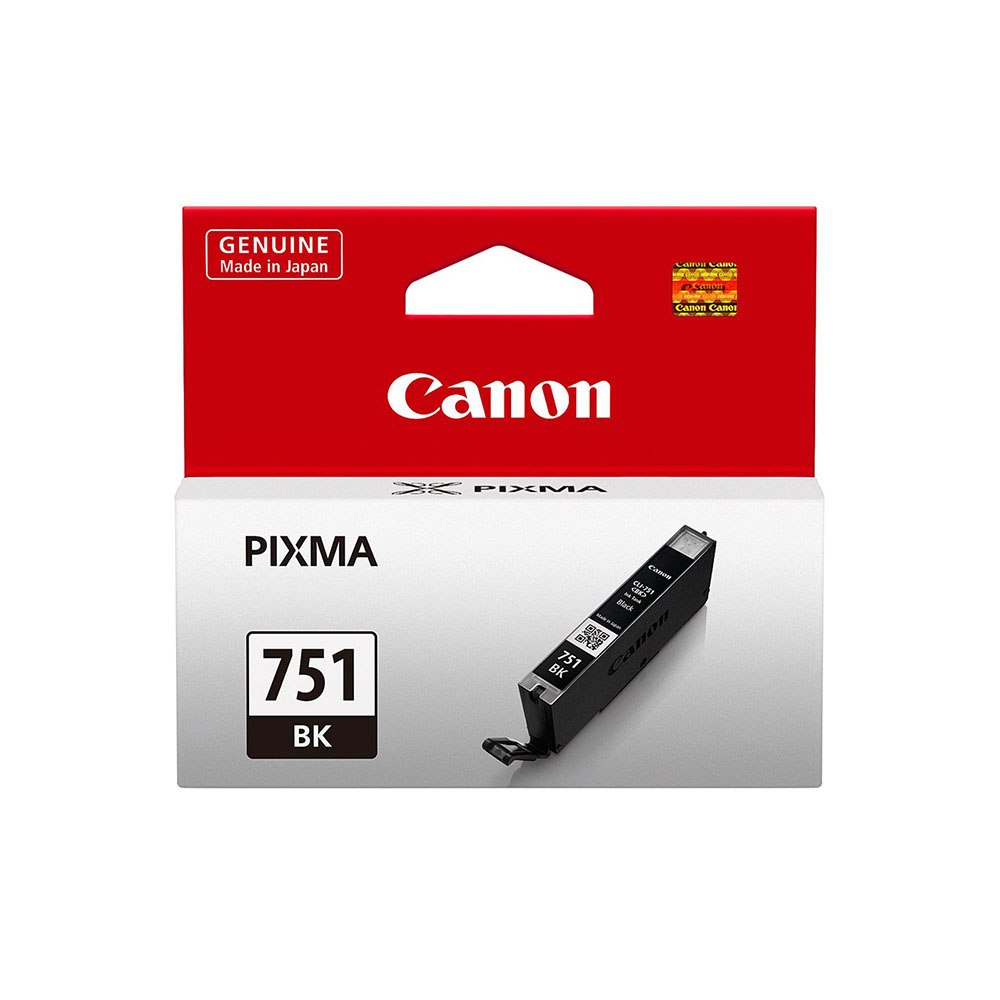 INK CANON (หมึกสำหรับเครื่องพิมพ์) CANON (CLI-751BK) (BLACK)