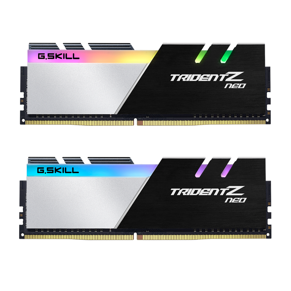 16GB (8GBx2) DDR4 3600MHz RAM (หน่วยความจำ) G.SKILL TRIDENT Z NEO (F4-3600C16D-16GTZN)