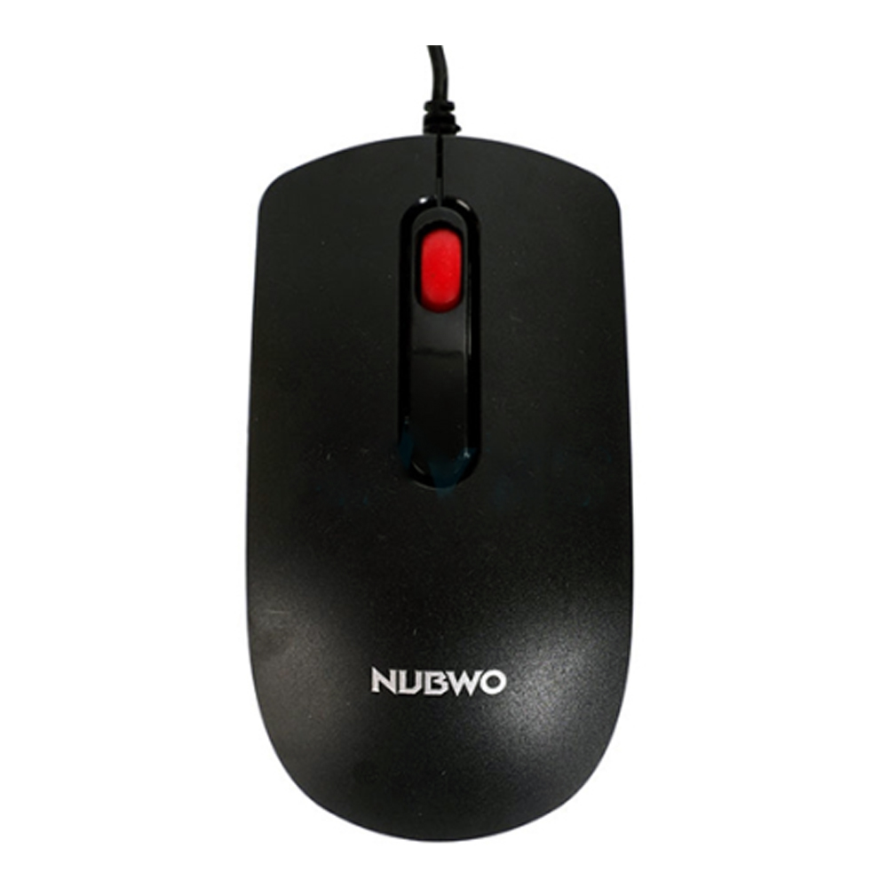 MOUSE (เมาส์) NUBWO NM-152 USB OPTICAL (BLACK)