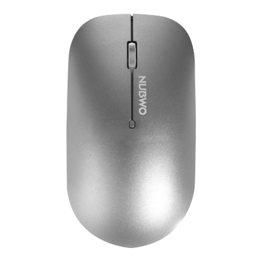 WIRELESS MOUSE (เมาส์ไร้สาย) NUBWO NMB-016 (SILVER)