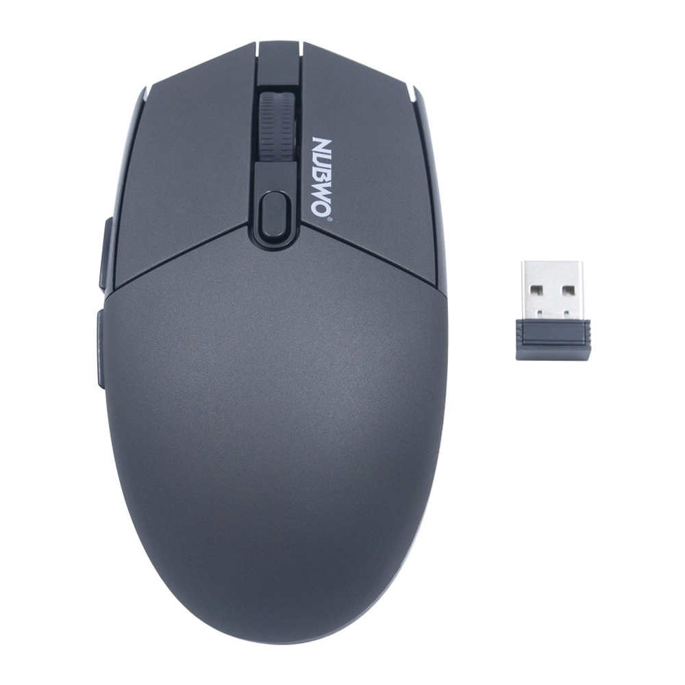 WIRELESS MOUSE (เมาส์ไร้สาย) NUBWO NMB-014 (GRAY)