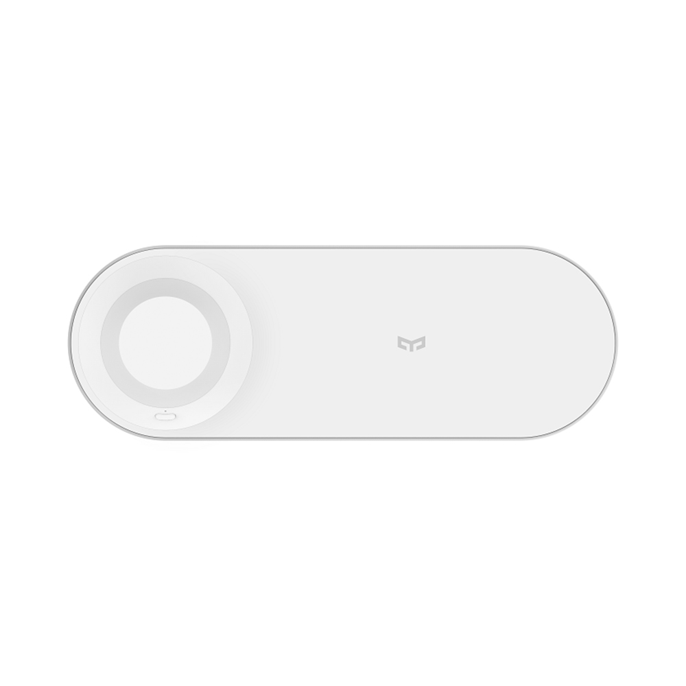 WIRELESS CHARGER (ที่ชาร์จไร้สาย) XIAOMI YEELIGHT WIRELESS CHARGING+ NIGHT LIGHT EU (WHITE)