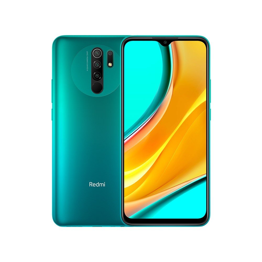 SMARTPHONE (สมาร์ทโฟน) REDMI 9 6.53 4+64G 8MP 13+8+5+2MP OCEAN GREEN