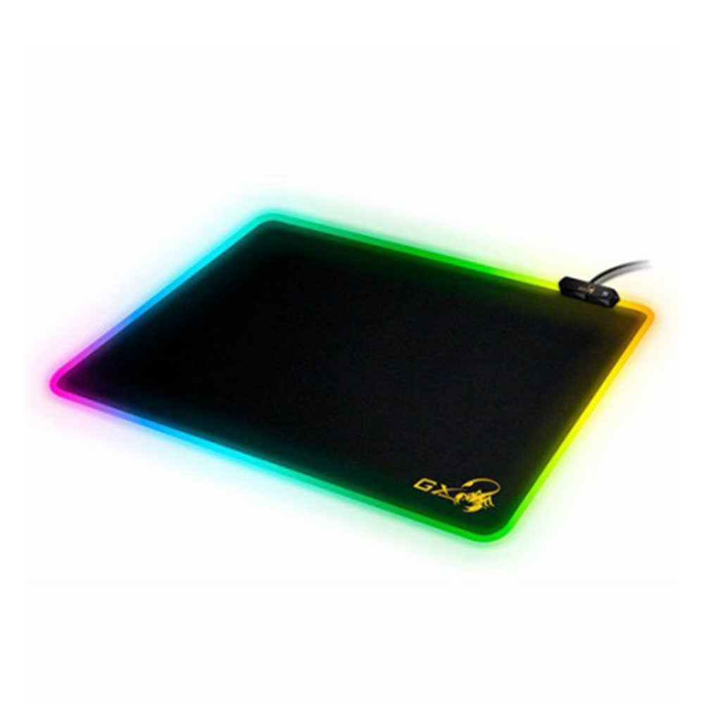 MOUSE PAD (เมาส์แพด) GENIUS GX-PAD 300S RGB, 320 x 270 x 3MM (GNS-31250005400)