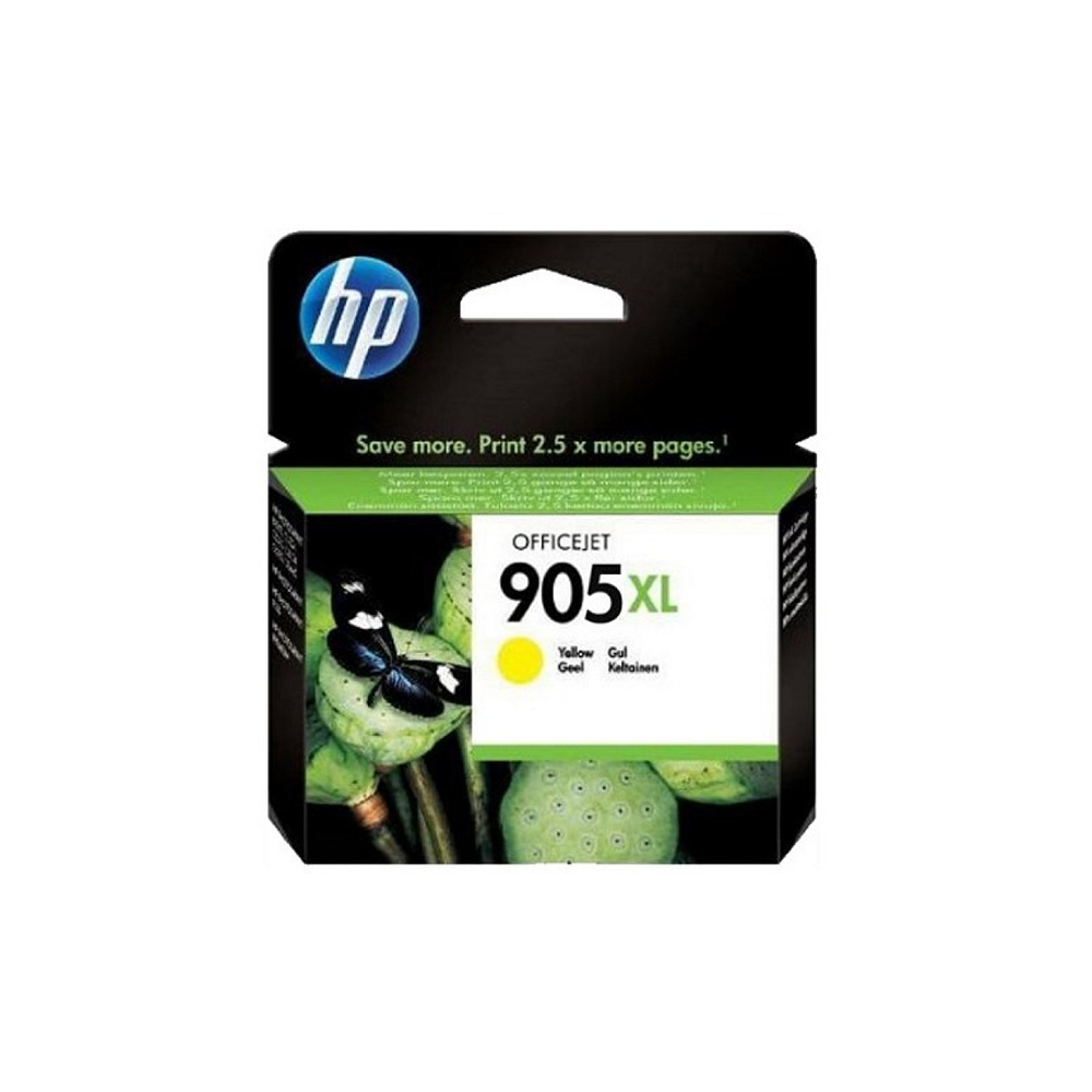 TONER (หมึกสำหรับเครื่องพิมพ์) HP 905XL YELLOW ORIGINAL INK CARTRIDGE