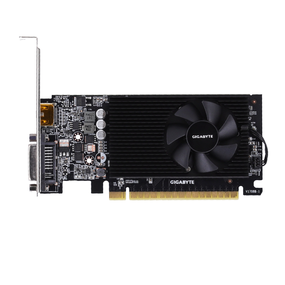 VGA (การ์ดแสดงผล) GIGABYTE GEFORCE GT 730 - 2GB GDDR5 (GV-N730D5-2GL)