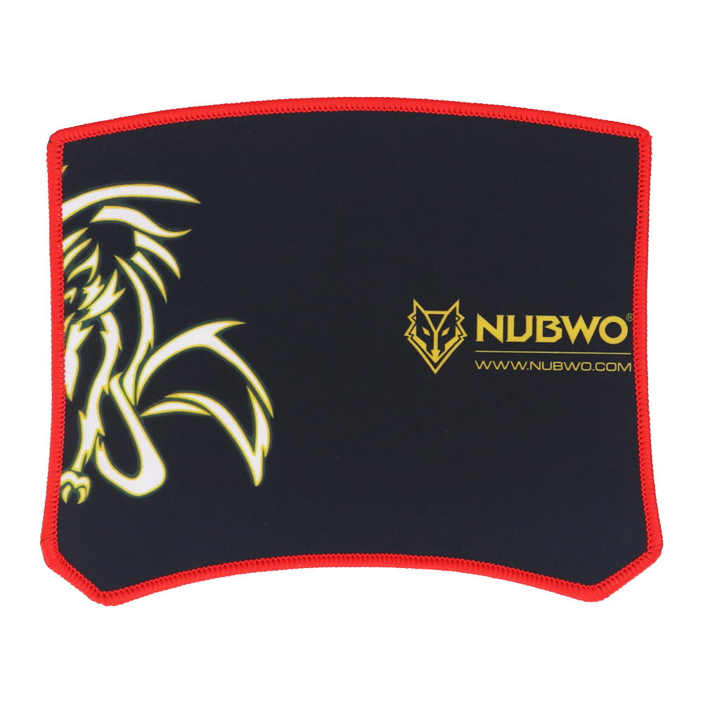 MOUSE PAD (เมาส์แพด) NUBWO NP-012 (RED)