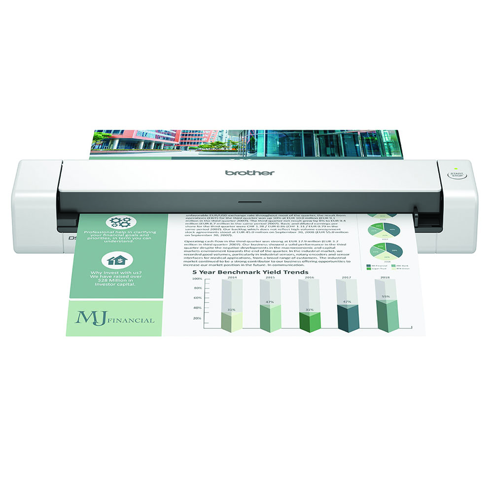 SCANNER (สแกนเนอร์) BROTHER DS-740D MOBILE DOCUMENT SCANNER