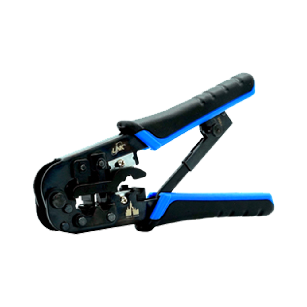 CRIMP TOOL (คีมเข้าหัว) LINK TL-1103R - RJ45 RJ11 4 POS HAND SET CRIMP TOOL