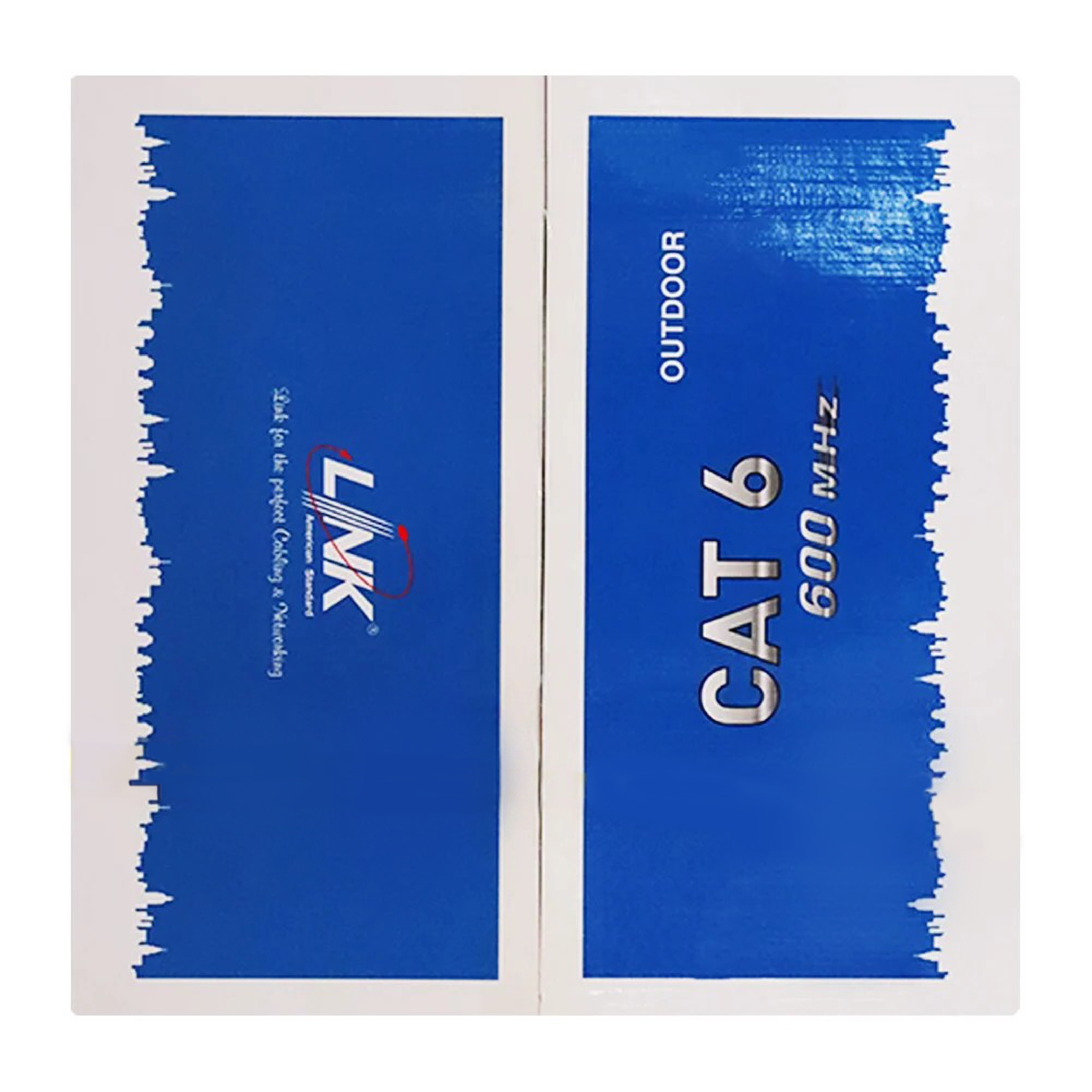 LAN CABLE (สายแลน) LINK (US-9106MD) CAT 6 UTP PE OUTDOOR (DOUBLE JACKET) (305 M./BOX.)