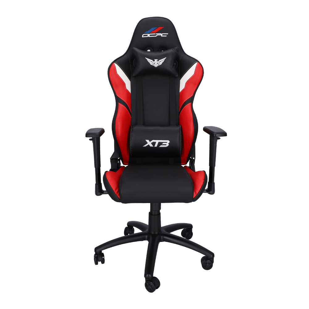 GAMING CHAIR (เก้าอี้เกมมิ่ง) OCPC XTREME 3 SERIES (OC-GC-XT3-BR) (BLACK-RED) (สินค้าต้องประกอบก่อนใช้งาน)