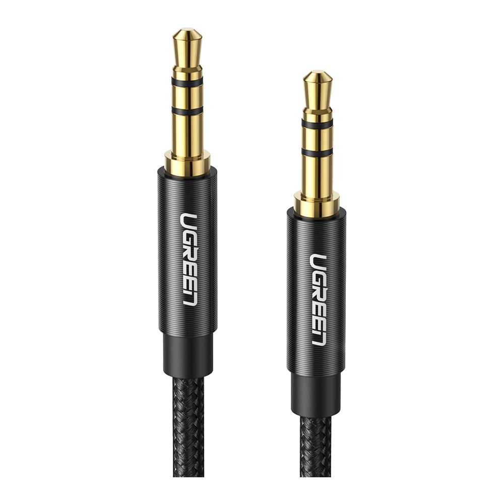 3.5 MM AUDIO CABLE (สายสัญญาณ 3.5มม) UGREEN 50361 - 3.5 MM MALE TO MALE AUDIO CABLE (1 M)