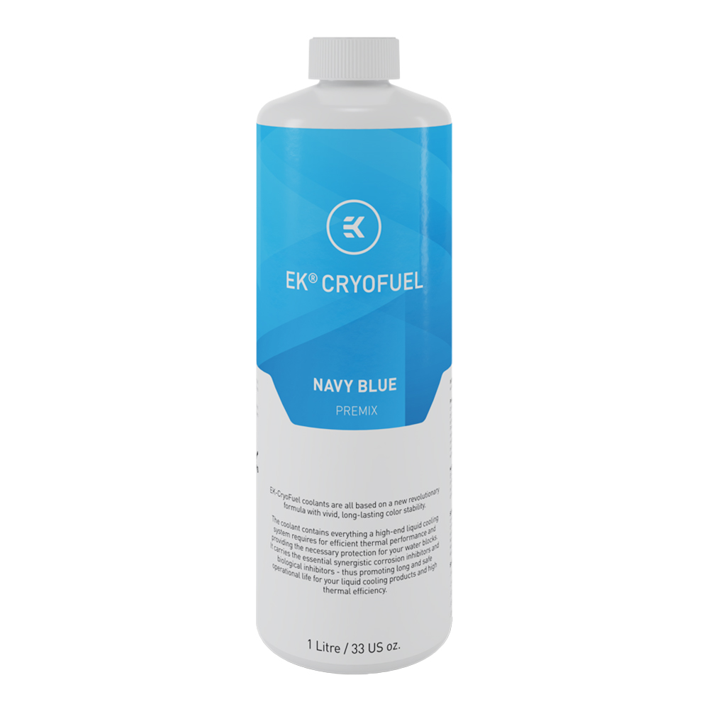 COOLANT (น้ำยาหล่อเย็น) EK-CRYOFUEL NAVY BLUE (PREMIX 1000ML)