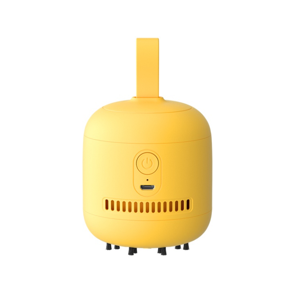 VACUUM CLEANER (หุ่นยนต์ดูดฝุ่นอัจฉริยะ) JISULIFE DC01 DESKTOP VACUUM (6972154733421) YELLOW