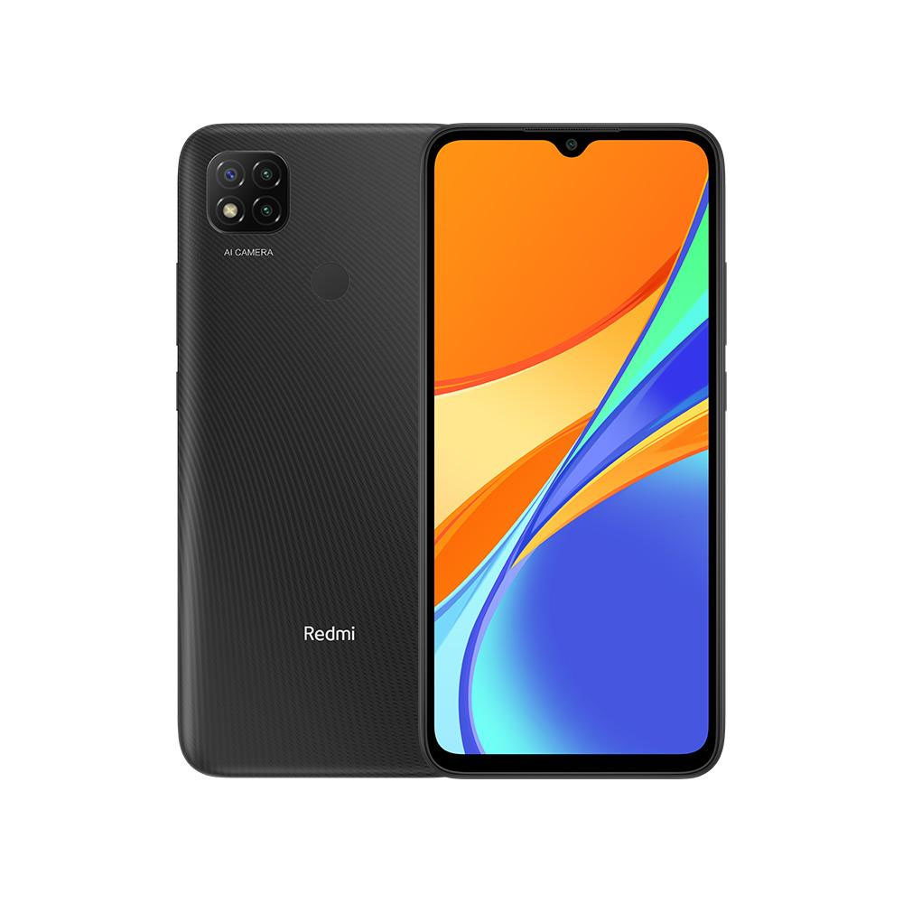 SMARTPHONE (สมาร์ทโฟน) REDMI 9C 6.53 INCH 5MP 13+2+2MP 3/64 MIDNIGHT GRAY (6934177726910)