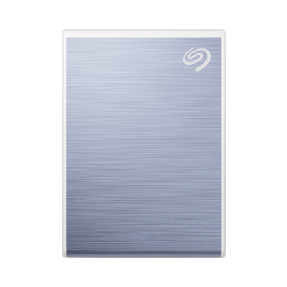 1 TB PORTABLE SSD (เอสเอสดีพกพา) SEAGATE ONE TOUCH SSD - BLUE STKG1000402