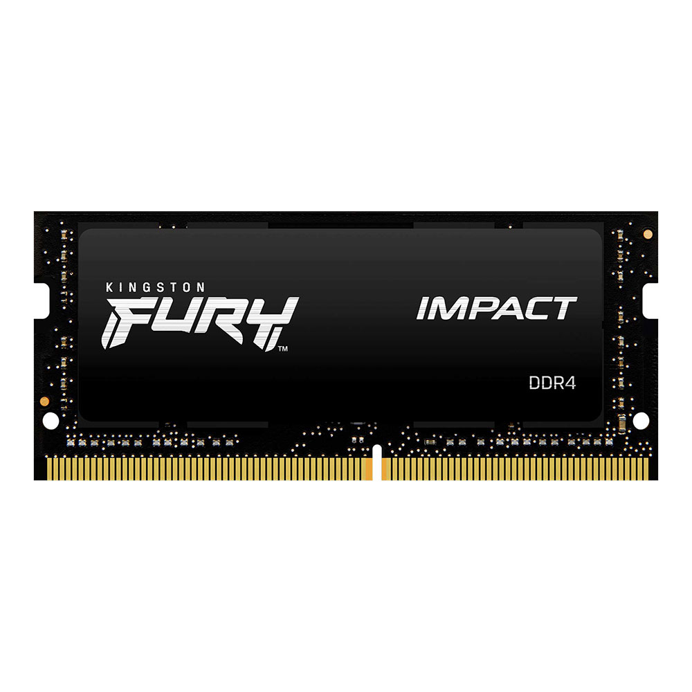 32GB (32GBx1) DDR4 3200MHz SO-DIMM RAM (หน่วยความจำ) KINGSTON FURY IMPACT (BLACK) (KF432S20IB/32)