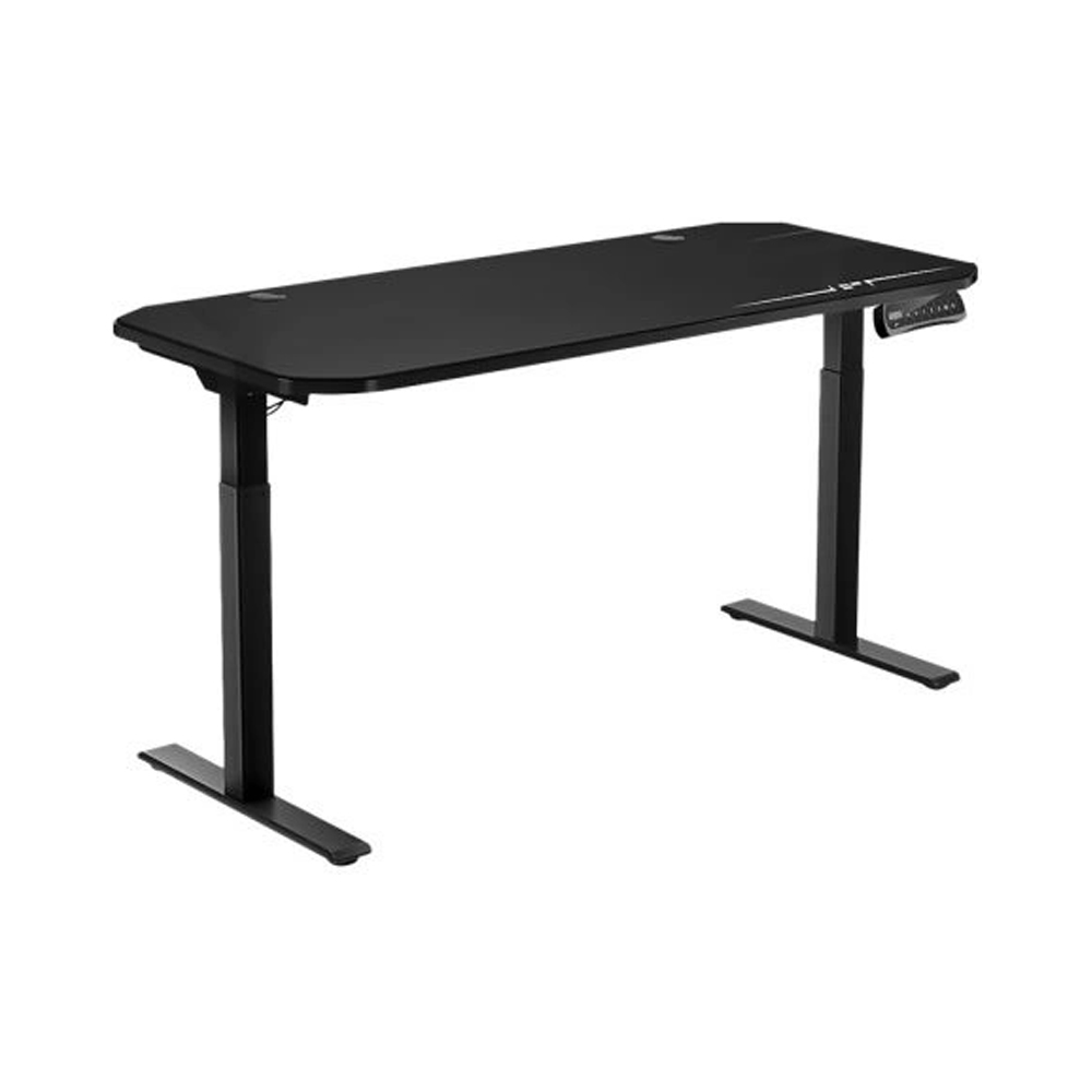 GAMING DESK (โต๊ะเกมมิ่ง) ERGOPIXEL DESK SINGLE MOTOR 140 X 60 (EP-GD0003) (BLACK) (สินค้าต้องประกอบก่อนใช้งาน) (สินค้ามี 2 กล่อง)