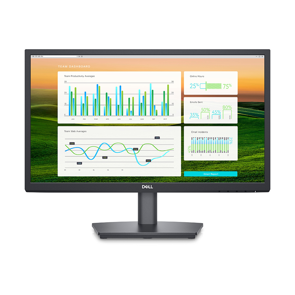 MONITOR (จอมอนิเตอร์) DELL E2222HS  21.5 INCH VA FHD  60Hz (HDMI+VGA)