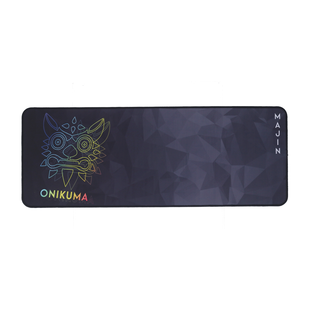 MOUSE PAD (เมาส์แพด) ONIKUMA MAJIN (BLACK) (800 x 300 x 3mm)