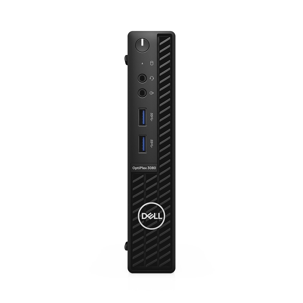 DESKTOP PC (คอมพิวเตอร์ตั้งโต๊ะ) DELL MICRO OPTIPLEX 3080 MICRO I3-10105T 4GB 1TB UBUNTU (SNS38MC009)