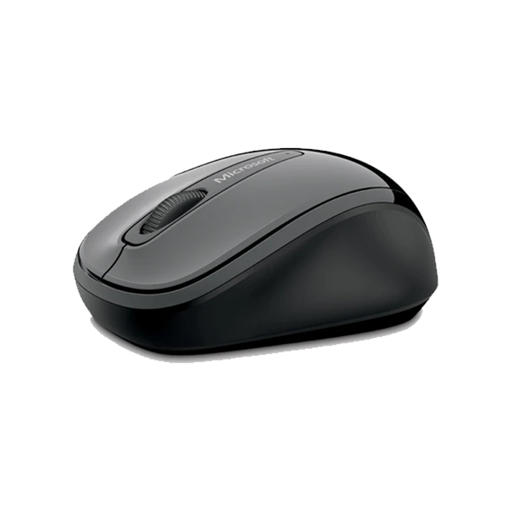 MOUSE (เมาส์) MICROSOFT WIRELESS MOBLIE MOUSE 3500 (GMF-00006) LOCH NESS GREY