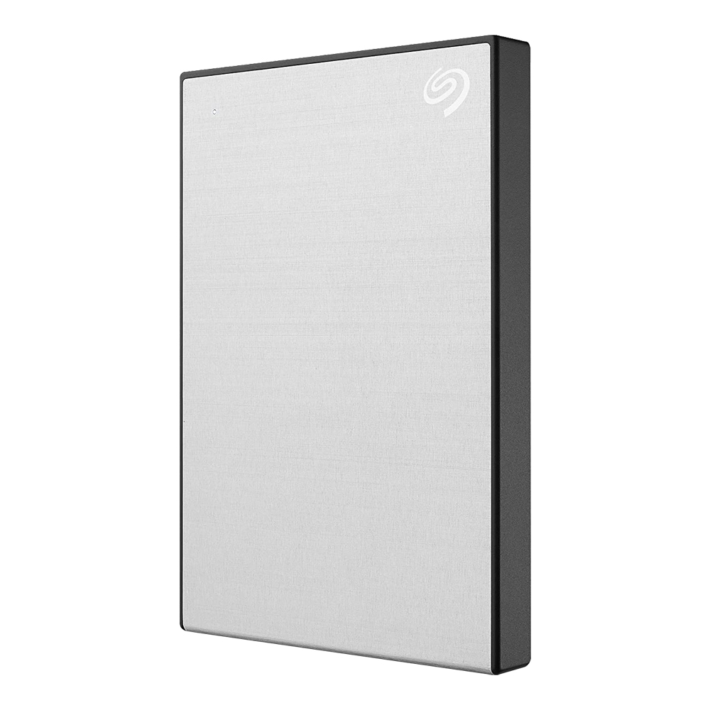 1 TB PORTABLE HDD (ฮาร์ดดิสก์พกพา) SEAGATE ONE TOUCH WITH PASSWORD (SILVER) (STKY1000401)