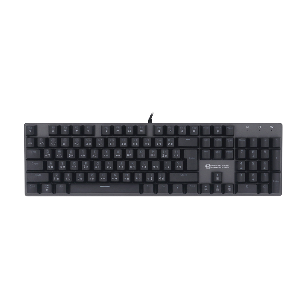 KEYBOARD (คีย์บอร์ด) NEOLUTION E-SPORT AVATAR (BLUE SWITCH) (RAINBOW LED) (EN/TH)