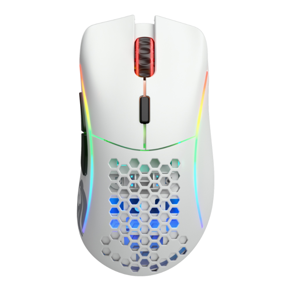 WIRELESS MOUSE (เมาส์ไร้สาย) GLORIOUS MODEL D WIRELESS (MATTE WHITE)