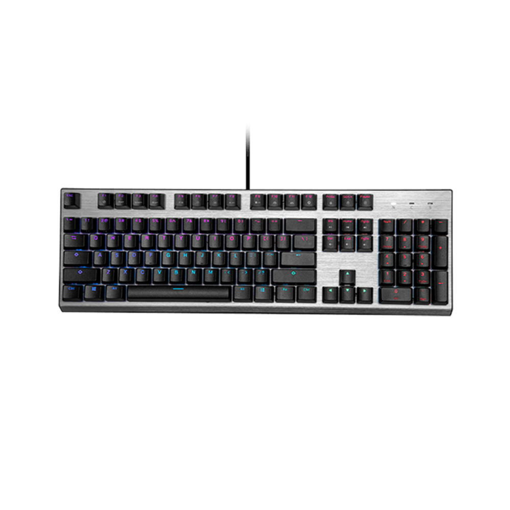 KEYBOARD (คีย์บอร์ด) COOLER MASTER CK351 RGB MECHANICAL KEYBOARD (RED-SWITCH) (TH)