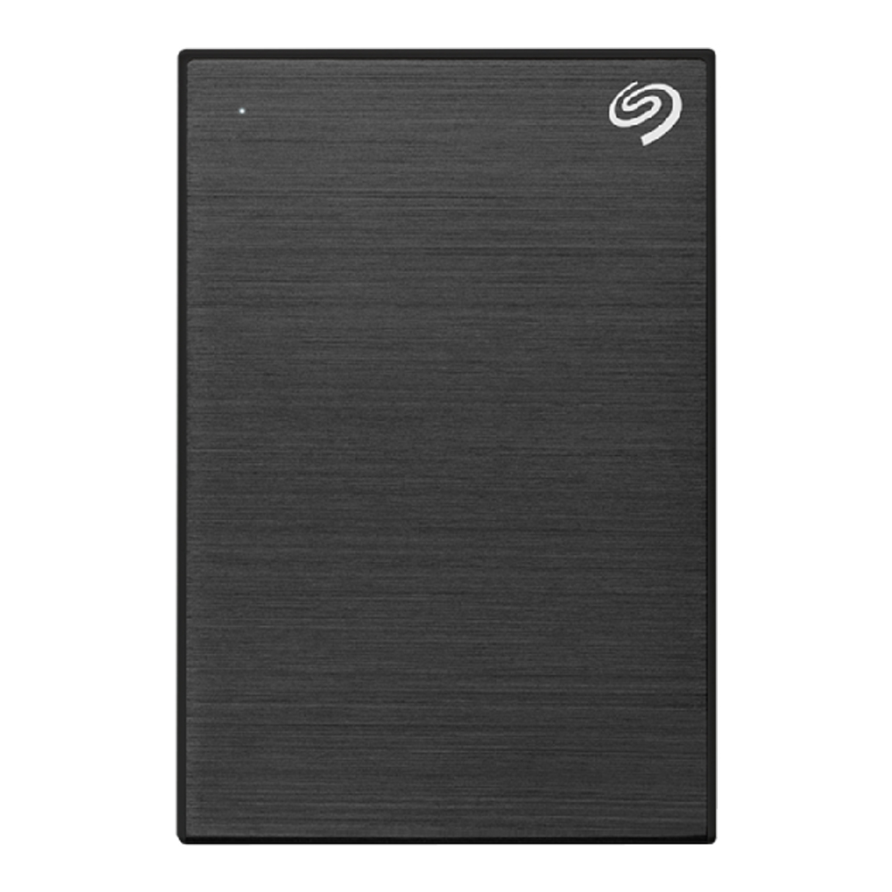 4 TB PORTABLE HDD (ฮาร์ดดิสก์พกพา) SEAGATE ONE TOUCH WITH PASSWORD (BLACK) (STKZ4000400)