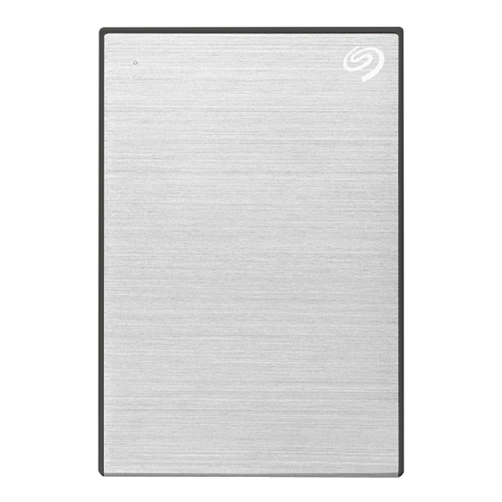 4 TB PORTABLE HDD (ฮาร์ดดิสก์พกพา) SEAGATE ONE TOUCH WITH PASSWORD (SILVER) (STKZ4000401)