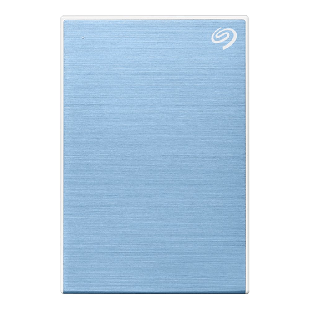 4 TB PORTABLE HDD (ฮาร์ดดิสก์พกพา) SEAGATE ONE TOUCH WITH PASSWORD (LIGHT BLUE) (STKZ4000402)