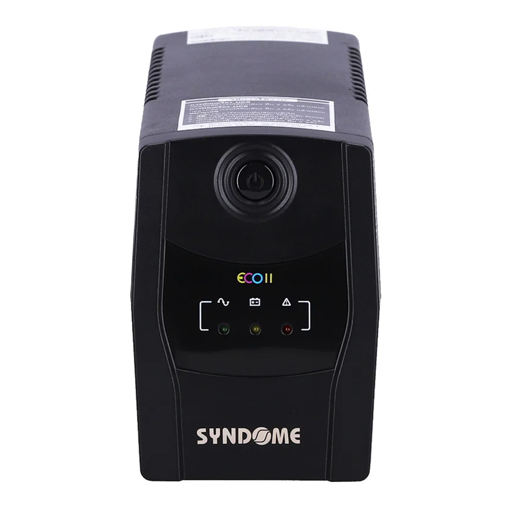 UPS (เครื่องสำรองไฟฟ้า) SYNDOME ECO II-1000 LED (1000 VA/630 WATT)