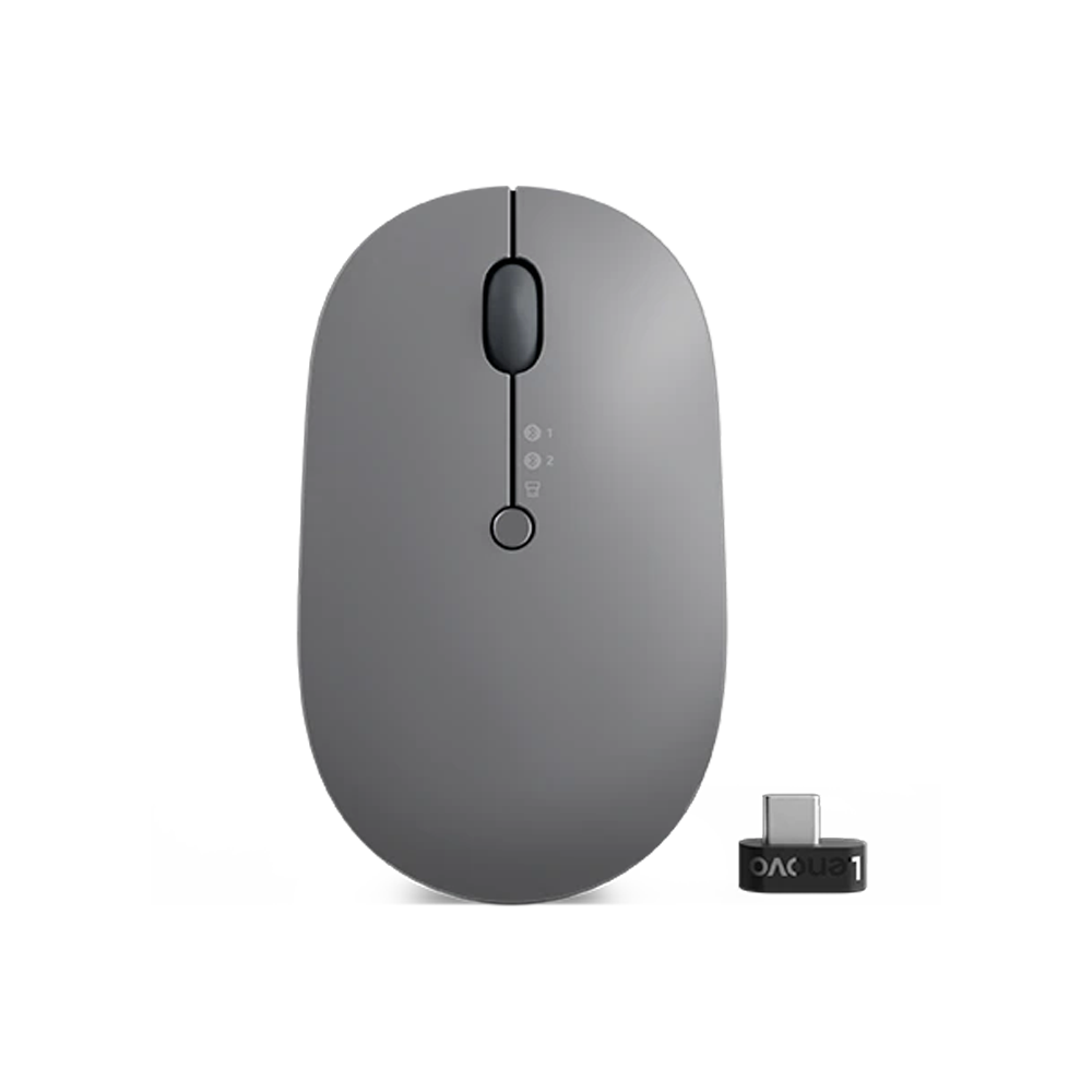 WIRELESS MOUSE (เมาส์ไร้สาย) LENOVO GO MULTI WIRELESS MOUSE BLACK