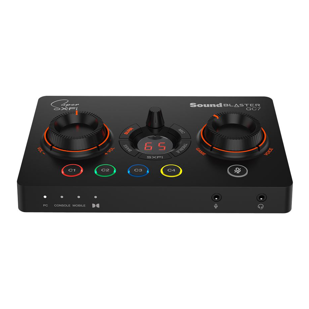 USB SOUND CARD (ซาวด์การ์ดยูเอสบี) CREATIVE SOUND BLASTER GC7