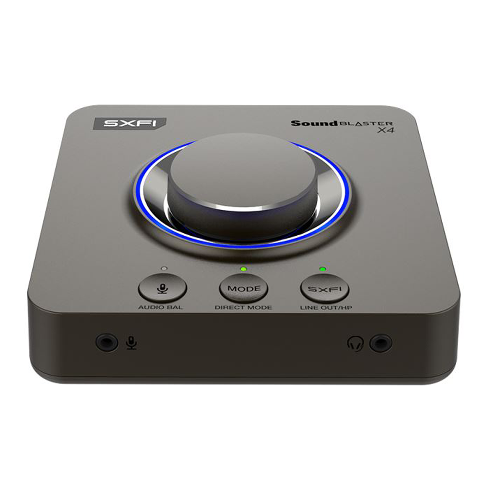 USB SOUND CARD (ซาวด์การ์ดยูเอสบี) CREATIVE SOUND BLASTER X4
