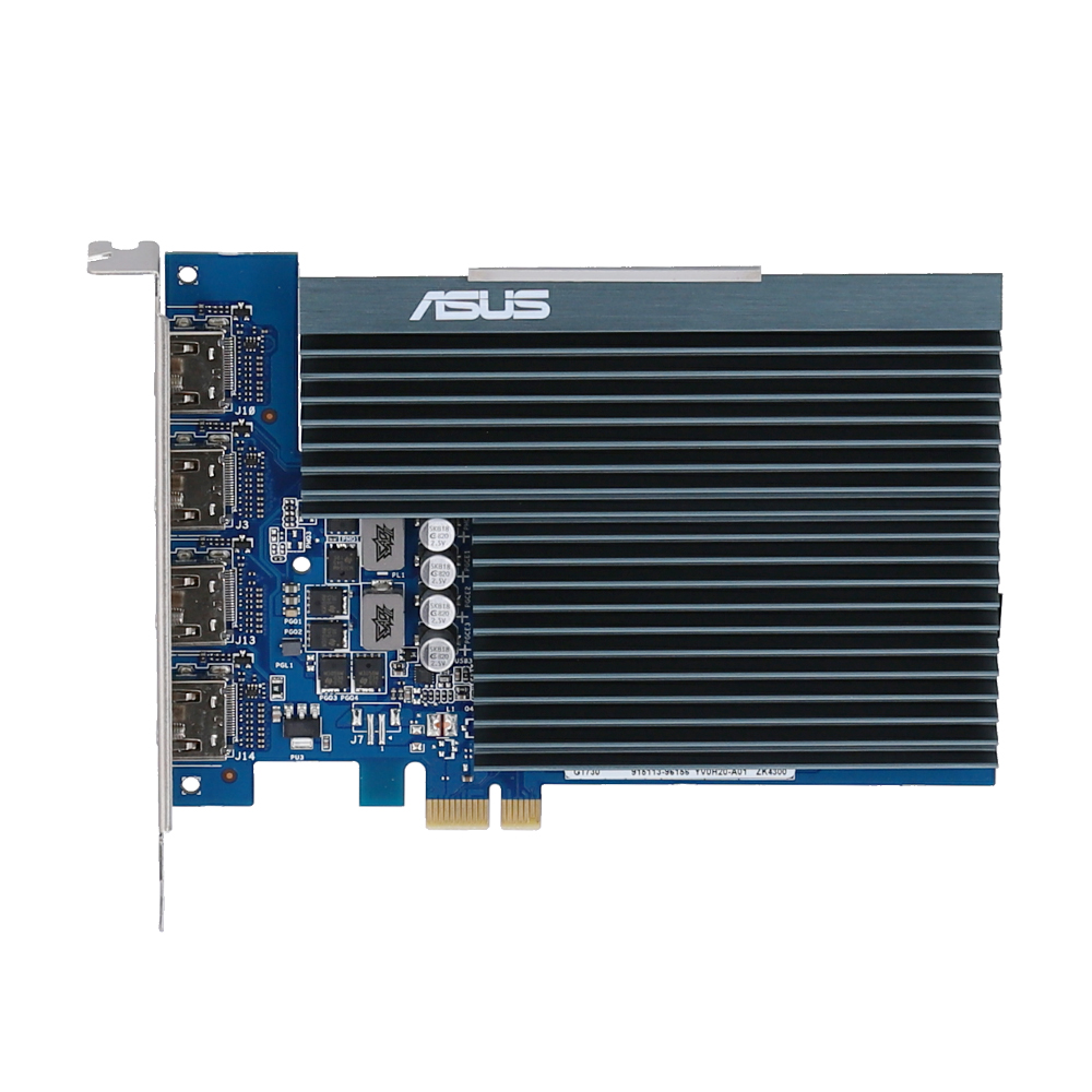 VGA (การ์ดแสดงผล) ASUS GEFORCE GT 730 - 2GB GDDR5 (GT730-4H-SL-2GD5)