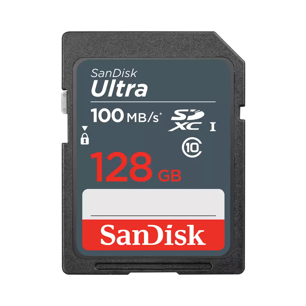 128 GB SD CARD (เอสดีการ์ด) SANDISK ULTRA SDXC (SDSDUNR-128G-GN3IN)