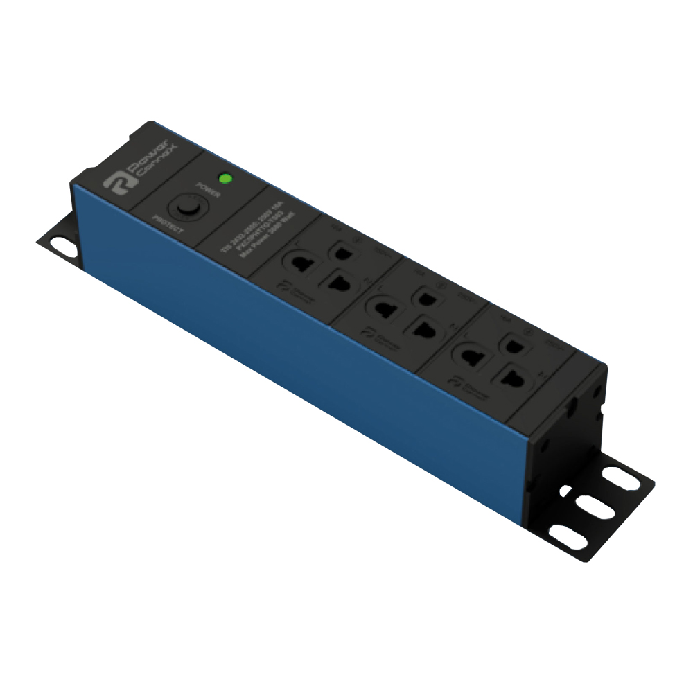 PLUG (ปลั๊กไฟ) POWERCONNEX 3 WAY 2.0 METER (XC5PHTTO-TS03-B)