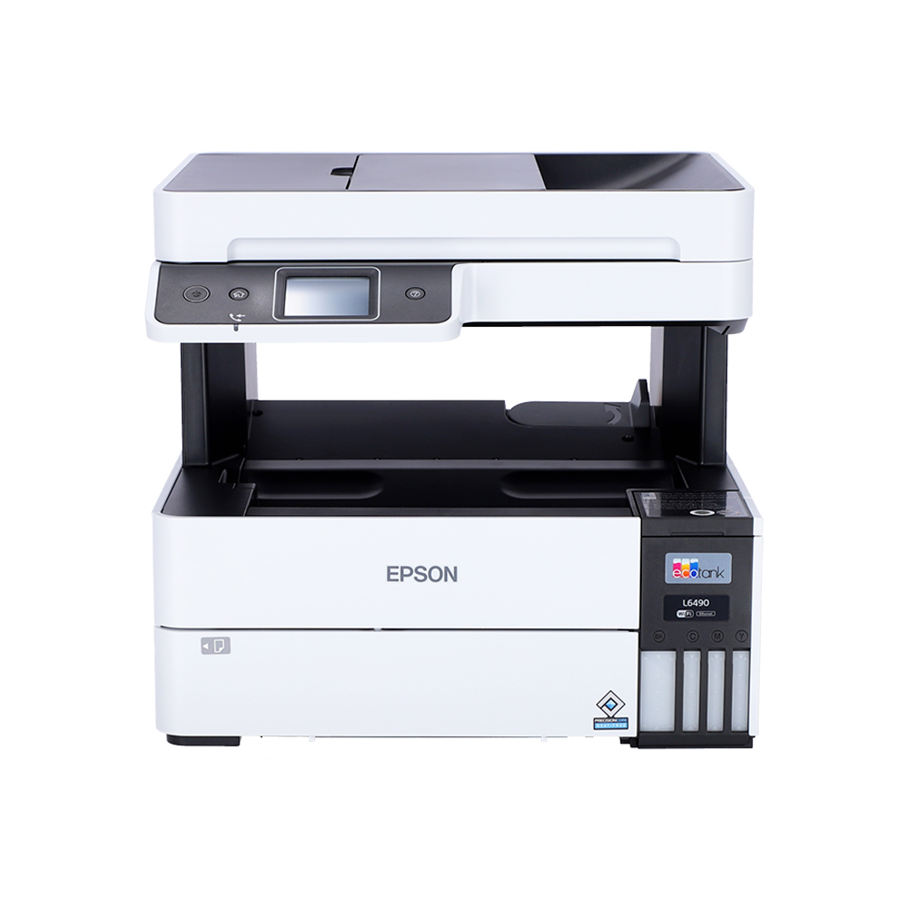 PRINTER (เครื่องพิมพ์ไร้สาย) EPSON ECOTANK L6490 A4 WIFI INK TANK