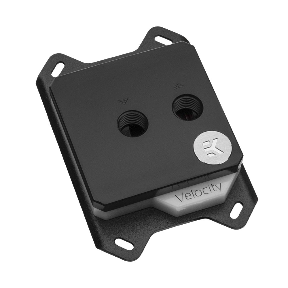 CPU WATER BLOCK (อุปกรณ์ระบายความร้อนสำหรับซีพียู) EK-VELOCITY D-RGB AMD NICKEL + ACETAL