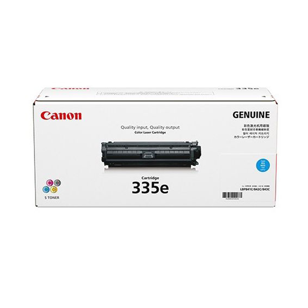 TONER (หมึกสำหรับเครื่องพิมพ์) CANON SUPPLY TONER CARTRIDGE 335EC (CARTRIDGE335EC)