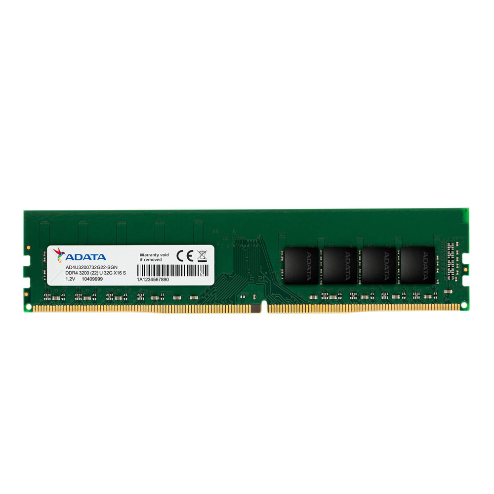 32GB (32GBx1) DDR4 3200MHz RAM (หน่วยความจำ) ADATA PREMIER (AD4U320032G22-RGN)