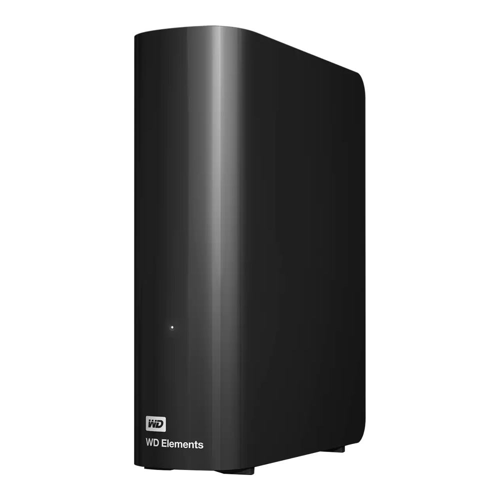16 TB EXTERNAL HDD (ฮาร์ดดิสก์ภายนอก) WD ELEMENTS DESKTOP (WDBBKG0160HBK)