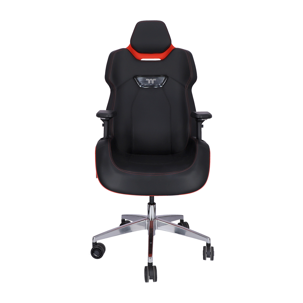 GAMING CHAIR (เก้าอี้เกมมิ่ง) THERMALTAKE ARGENT E700 REAL LEATHER (GGC-ARG-BRLFDL-01) (FLAMING ORANGE) (สินค้าต้องประกอบก่อนใช้งาน)
